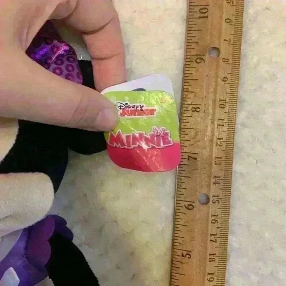 Purple Minnie Mouse plush toy Disney Disney Land Disney World Disney vacation - Picture 3 of 5